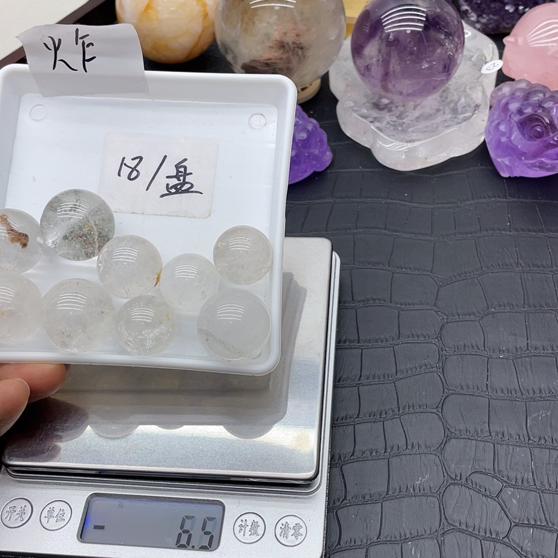 珠宝半成品水晶未镶嵌46