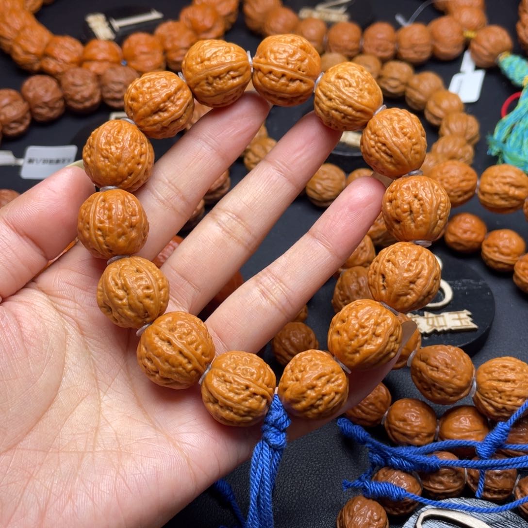 文玩核桃手串粗筋111