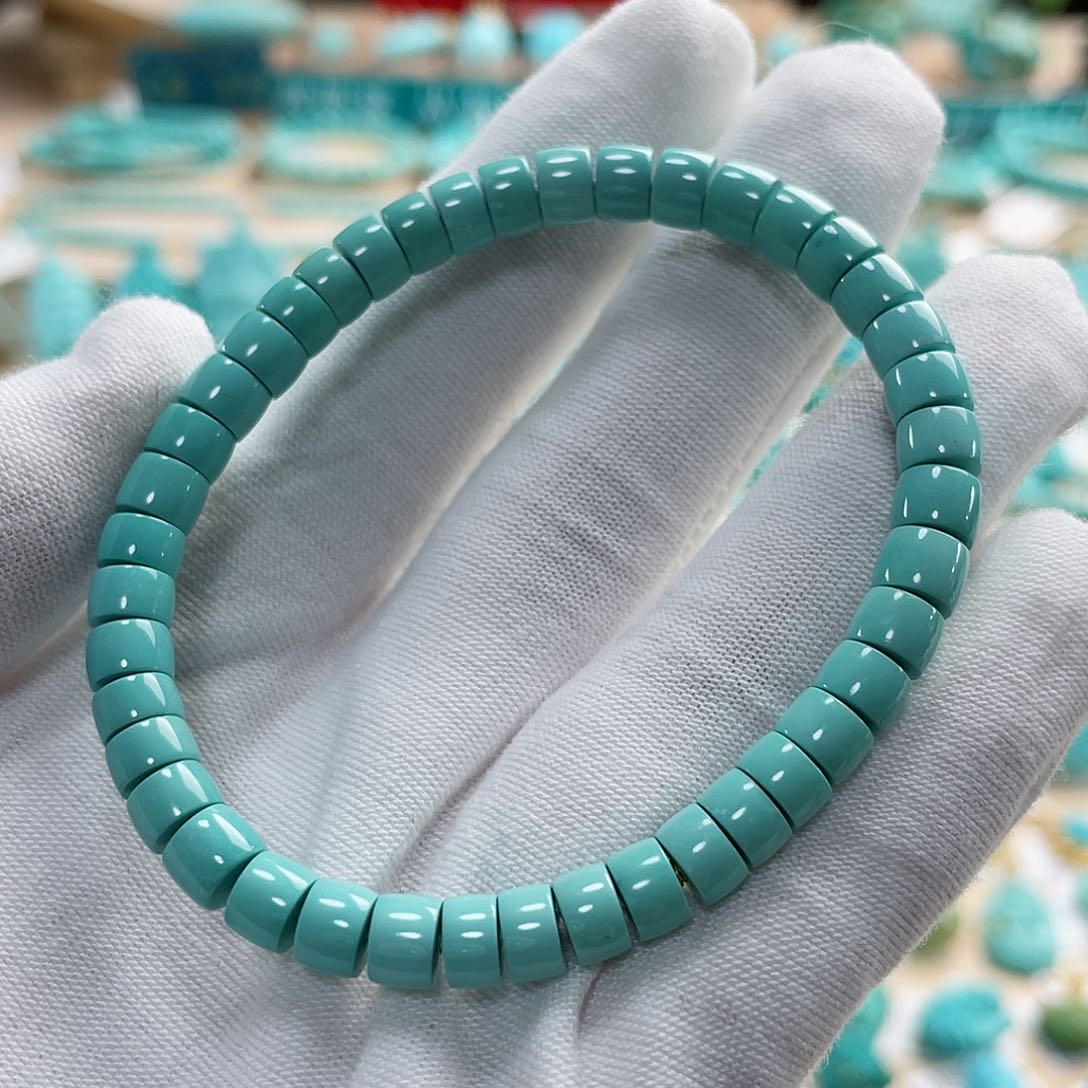 绿松石珠宝奇石未镶嵌昂*拉