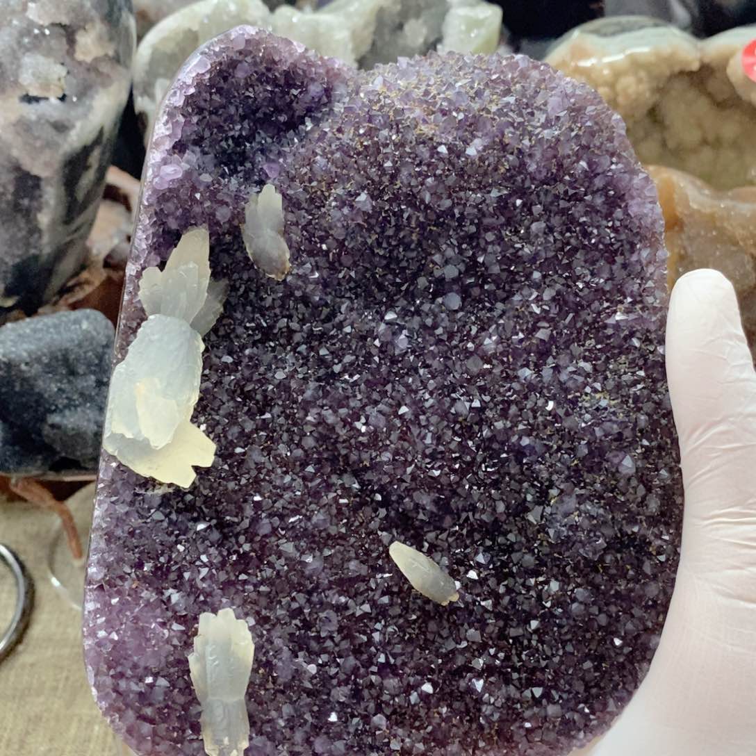 水晶天然奇石摆件未镶嵌