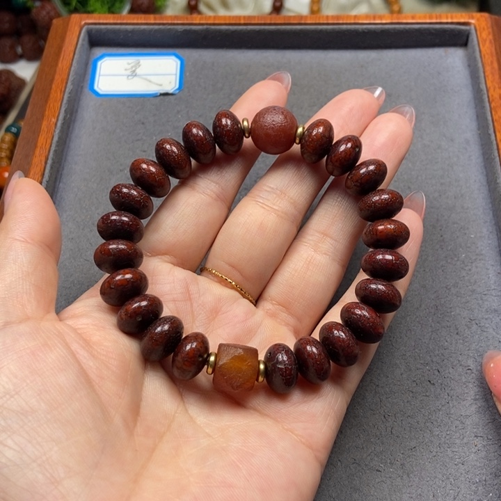 星月菩提吊坠菩提