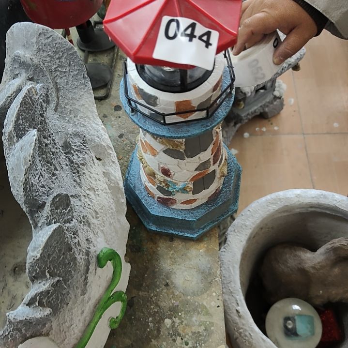 摆件大**手孤品老货各类微瑕瓷