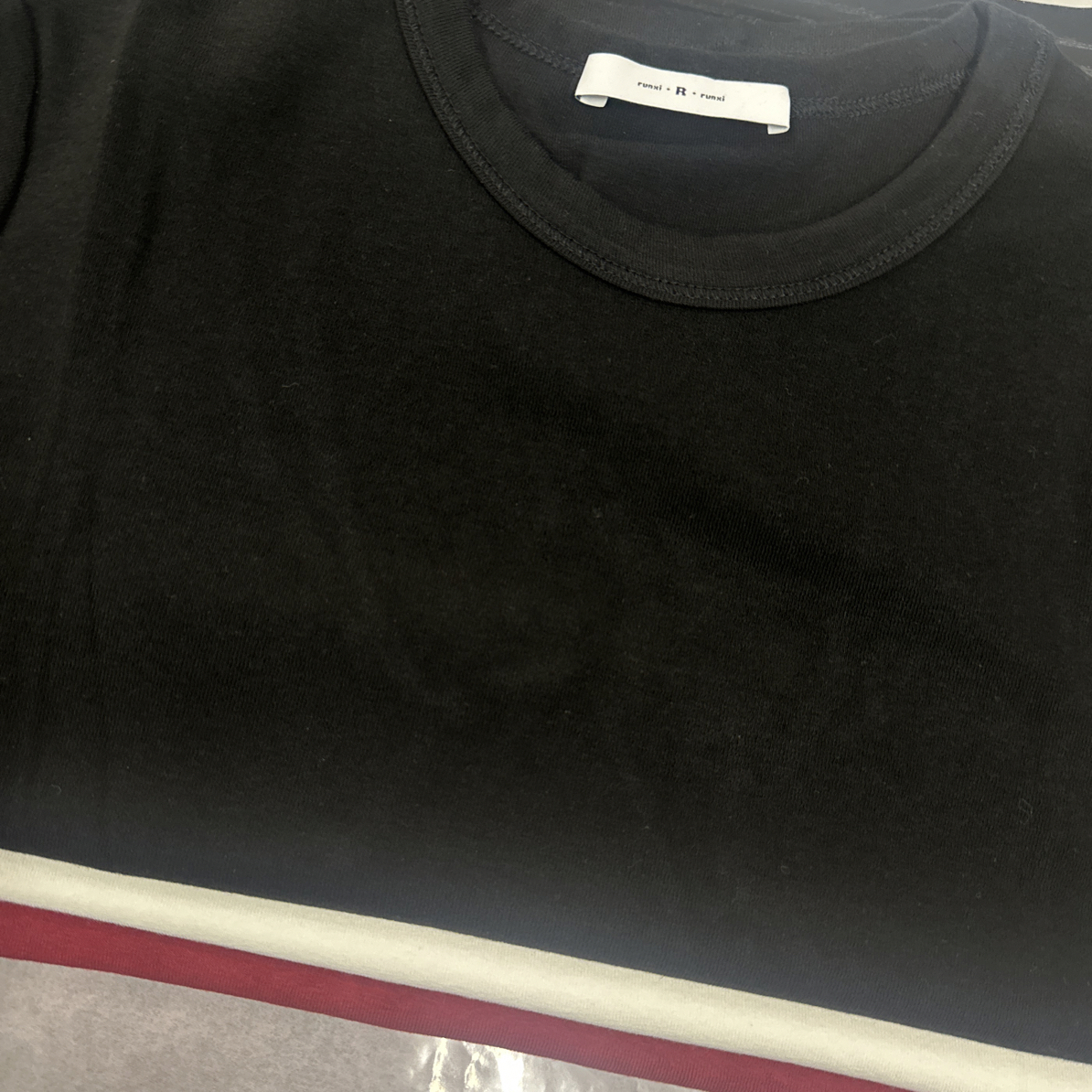 红黑白厚款短袖T恤13388特价商品不退不换