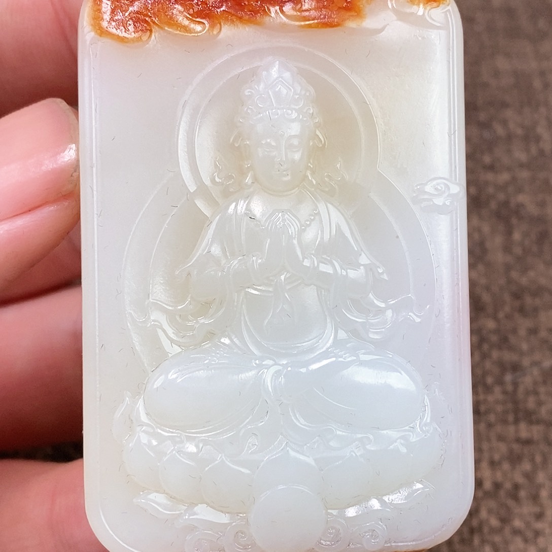 和田玉挂件未镶嵌