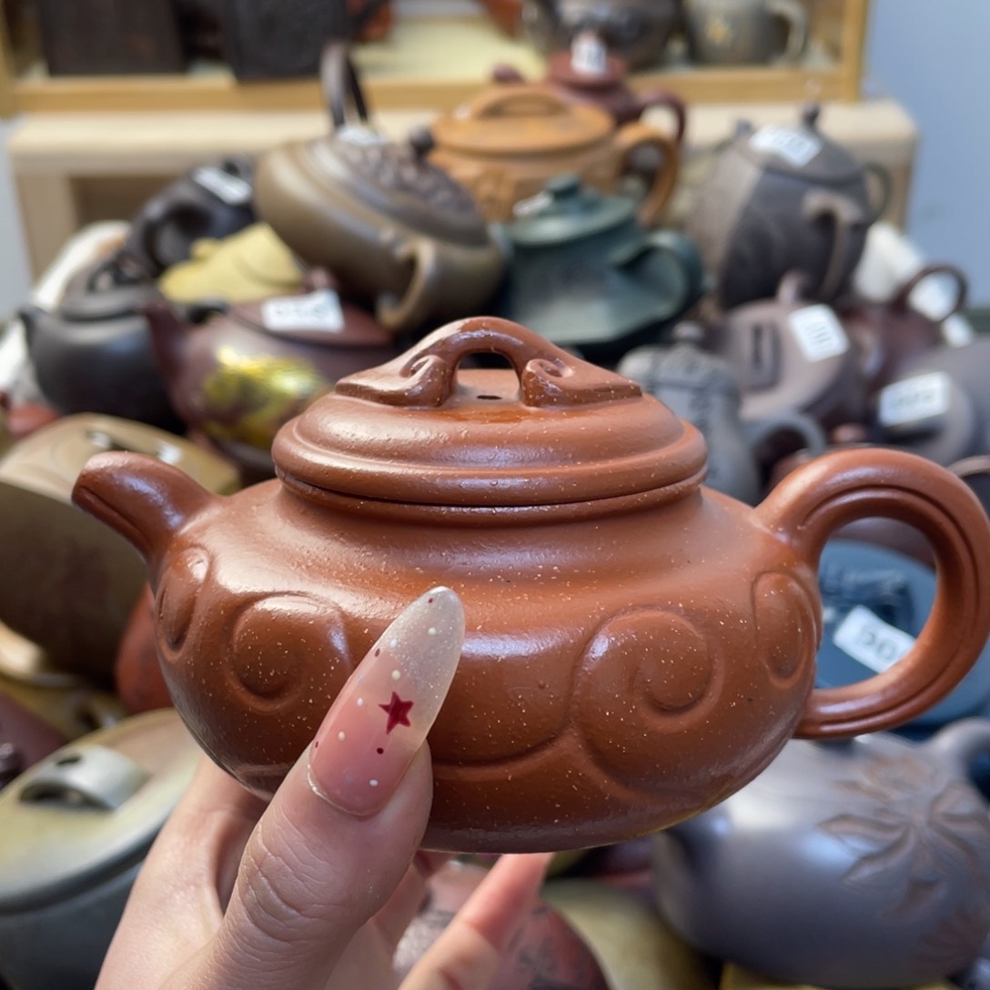 紫砂茶壶紫砂微瑕