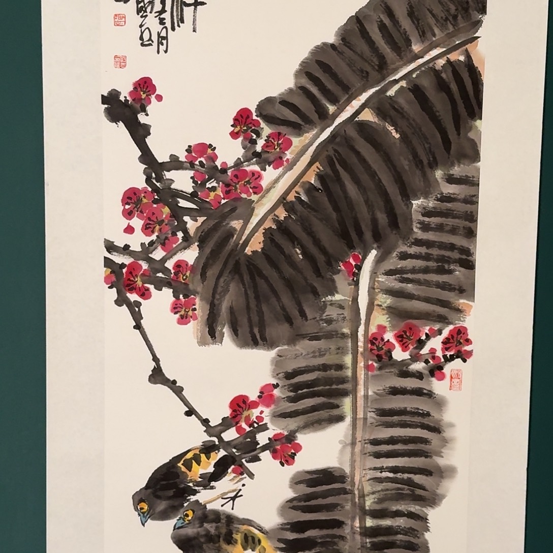 国画单国玉老师的作品