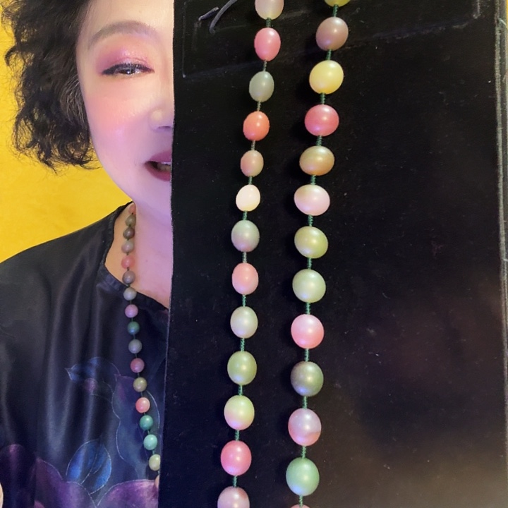 玛瑙/玉髓合金颈饰