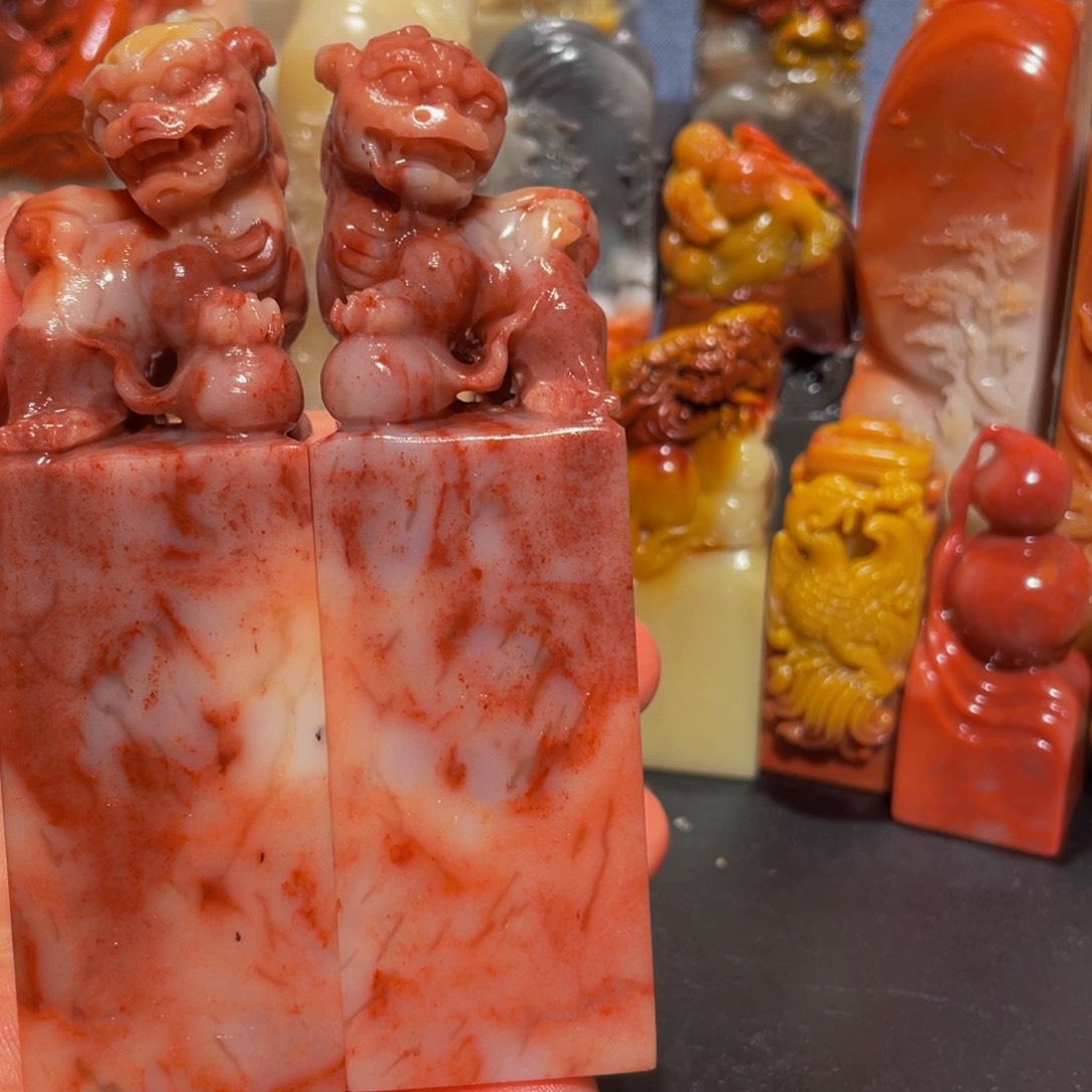 寿山石印石精美寿山