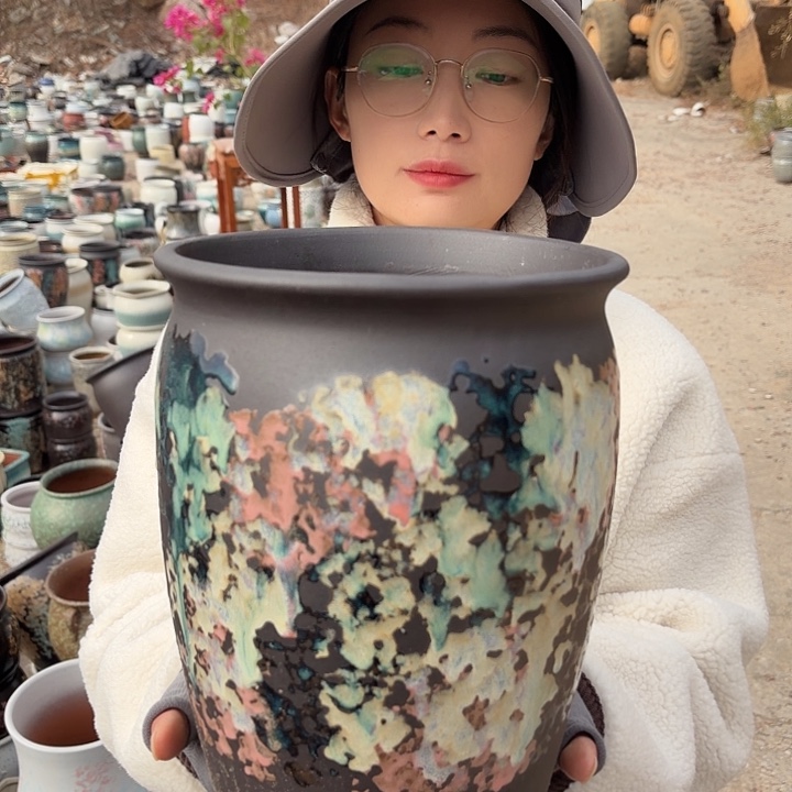 口20高25一个大花盆