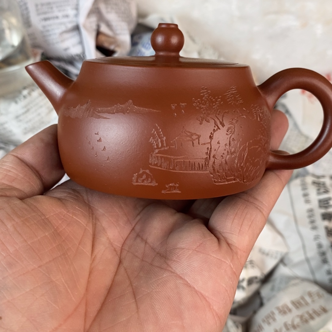 茶壶紫砂宜兴紫砂壶qq180cv