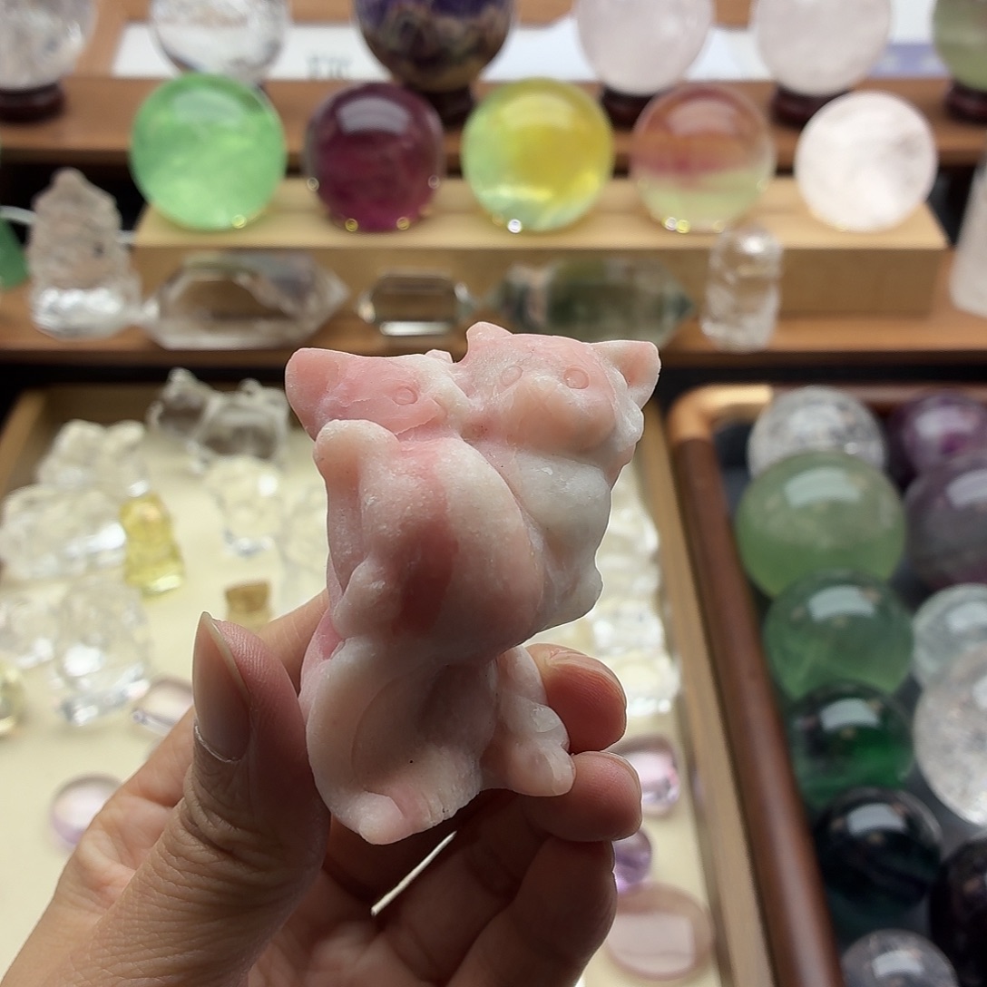 幸***宝未镶嵌珠宝半成品水晶