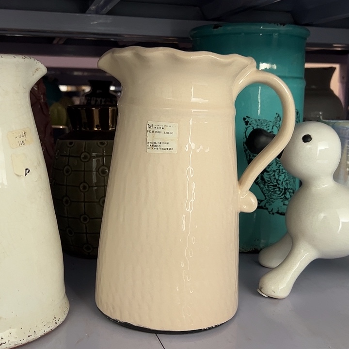 陶瓷孤品单耳花瓶