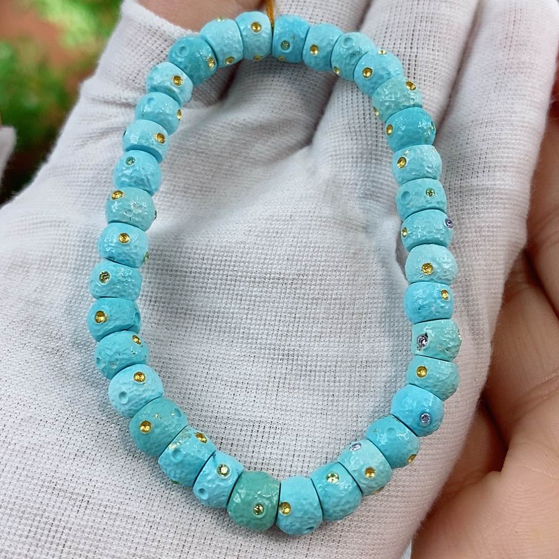 绿松石珠宝奇石未镶嵌