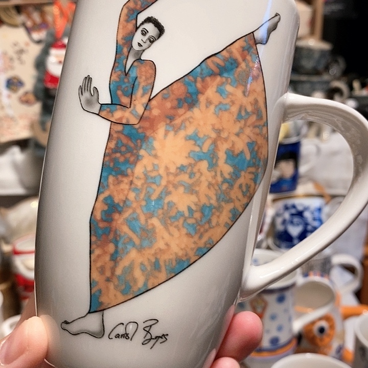 搪瓷时装大马克杯