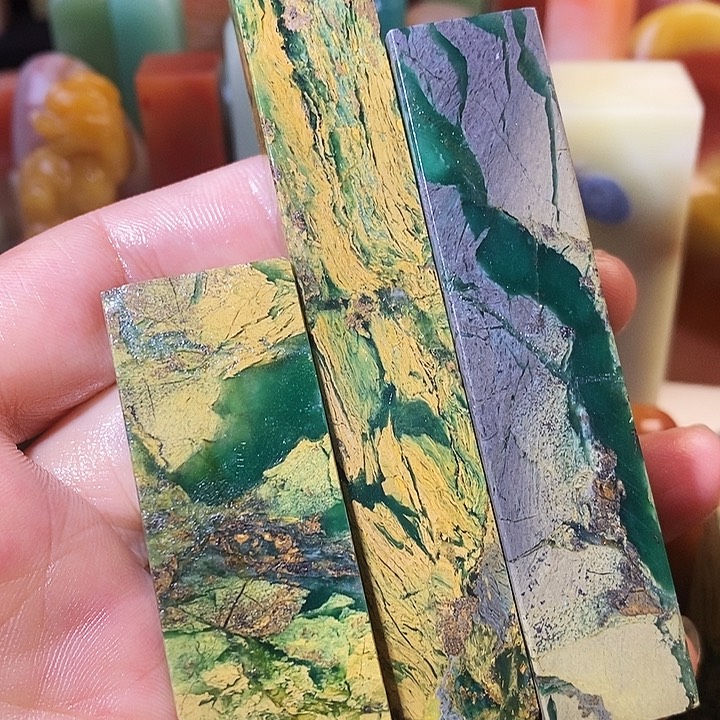 凡***高青田石四川绿四川绿