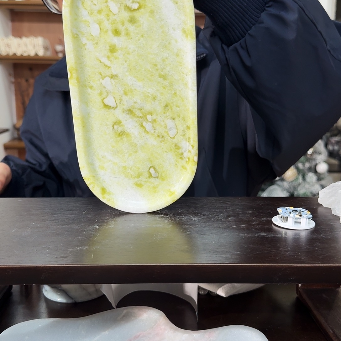 纯天然大理石780爱尔兰绿赛道盘福利特价