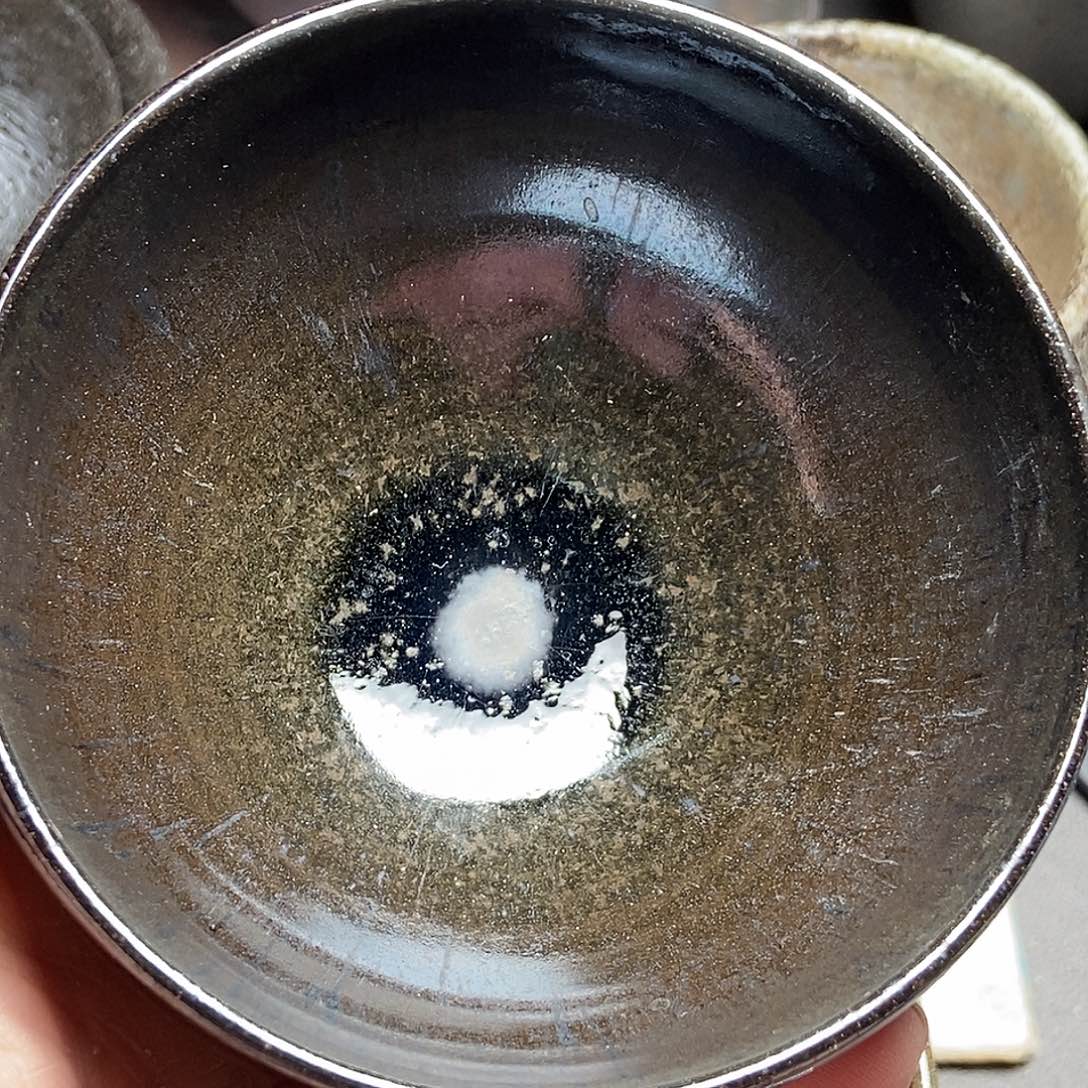 茶盏159 建窑建盏微瑕磨底