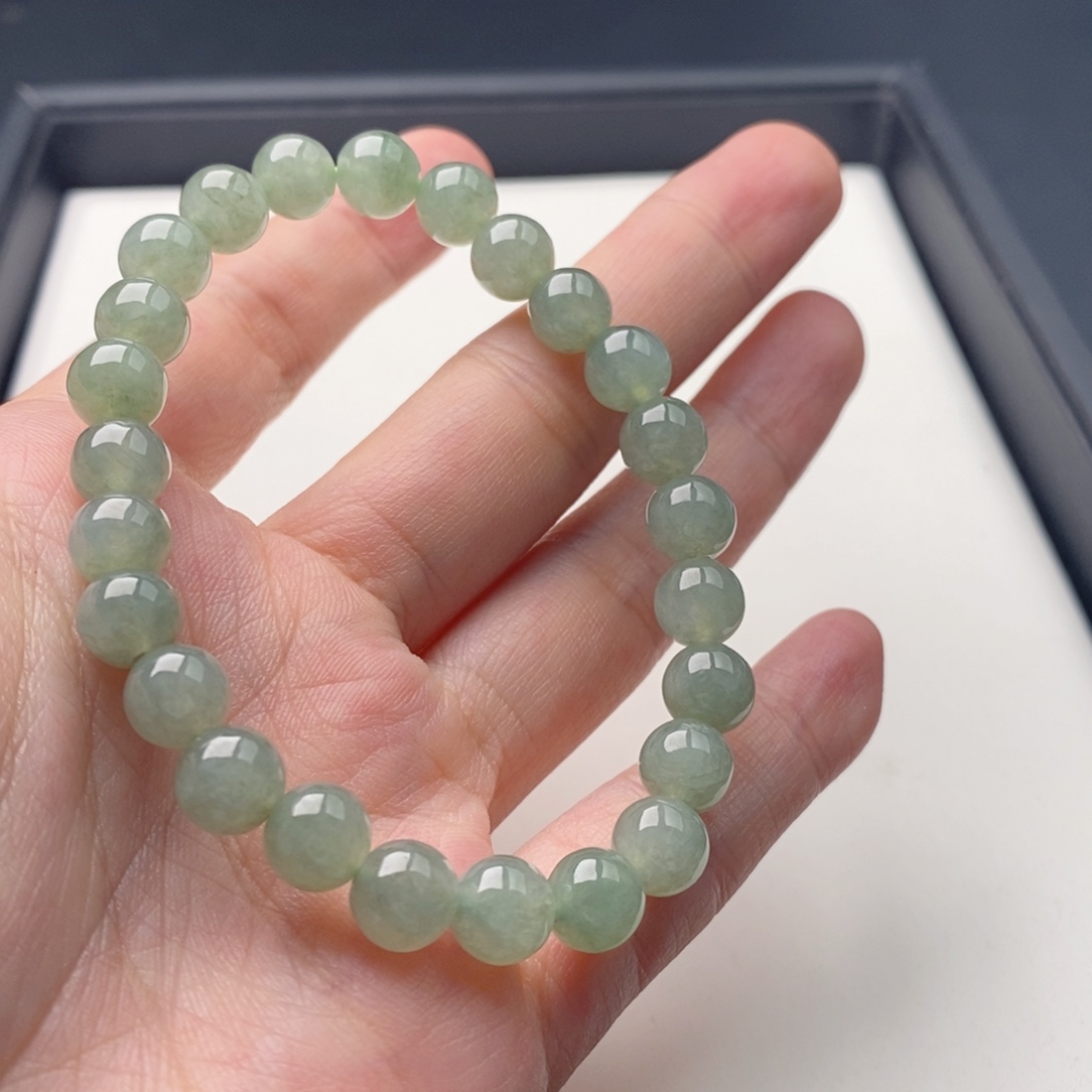 翡翠未镶嵌手链手串