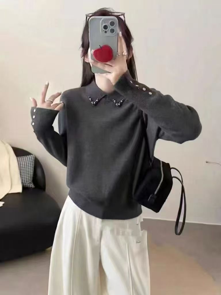 257（高～品）洋气加厚针织毛衣