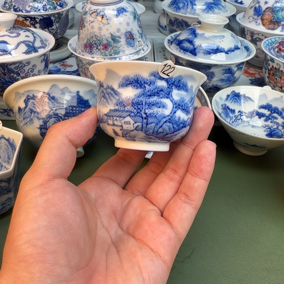 彦祖纯手工手绘茶具122