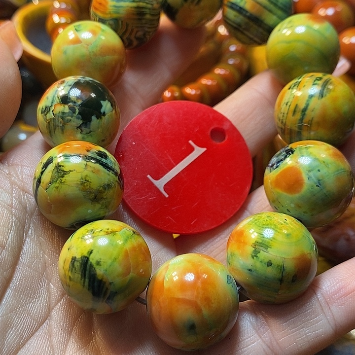 用***3玛瑙/玉髓未镶嵌手链