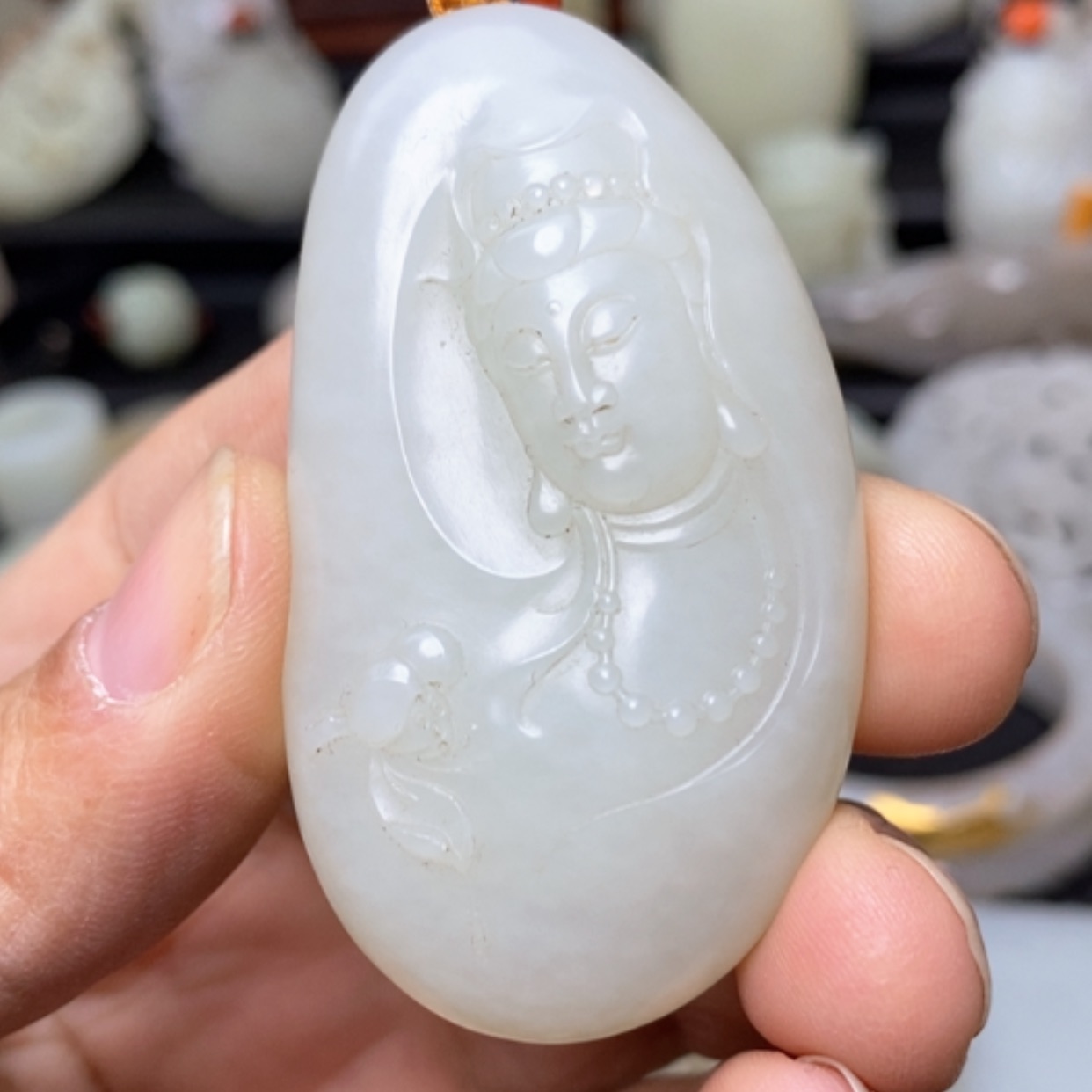 【闪购商品】未镶嵌和田玉挂件鹏**里