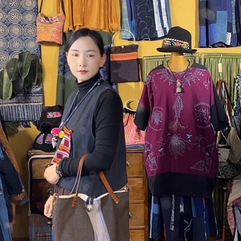 织绣手工制作包包