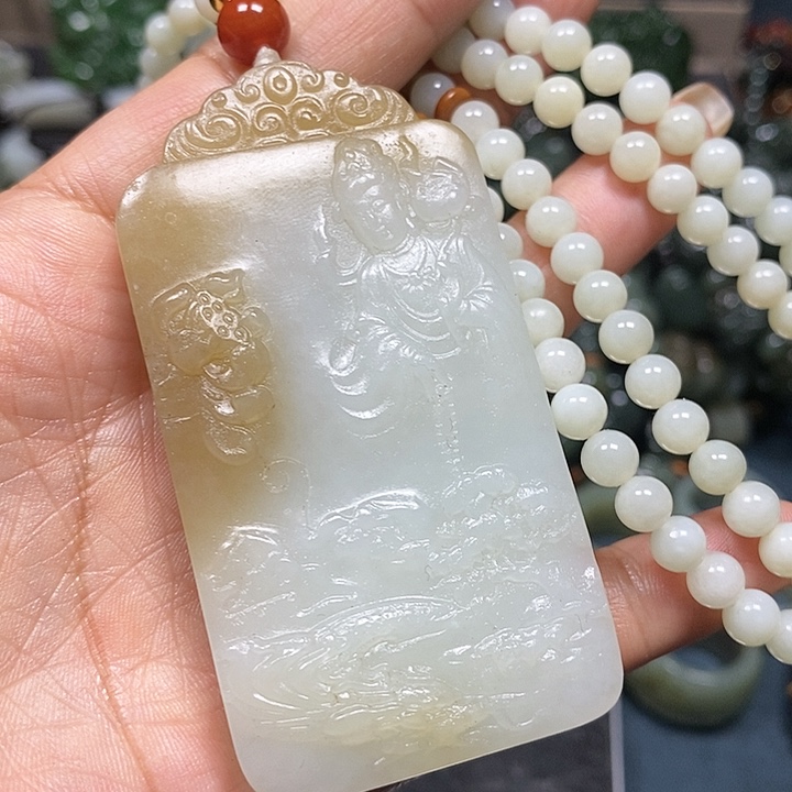 和田玉挂件未镶嵌