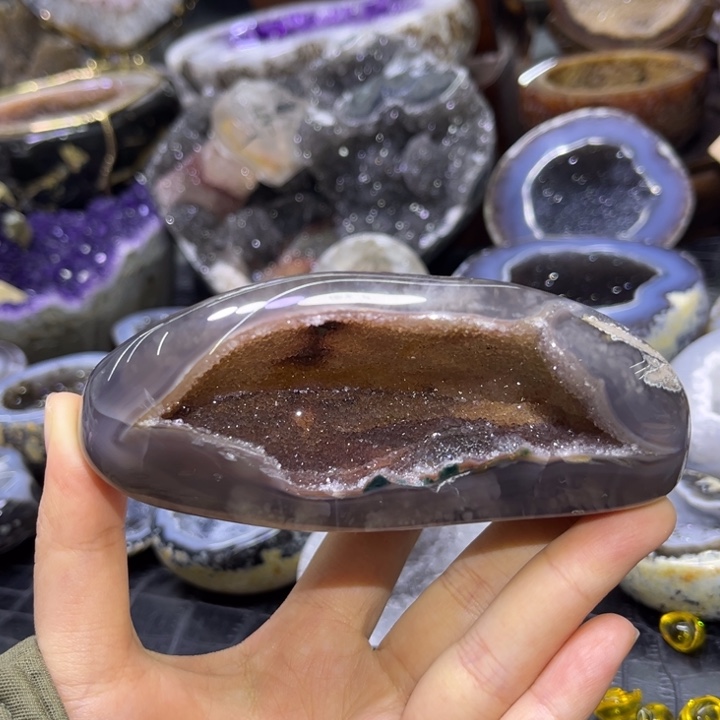 珠宝半成品水晶未镶嵌