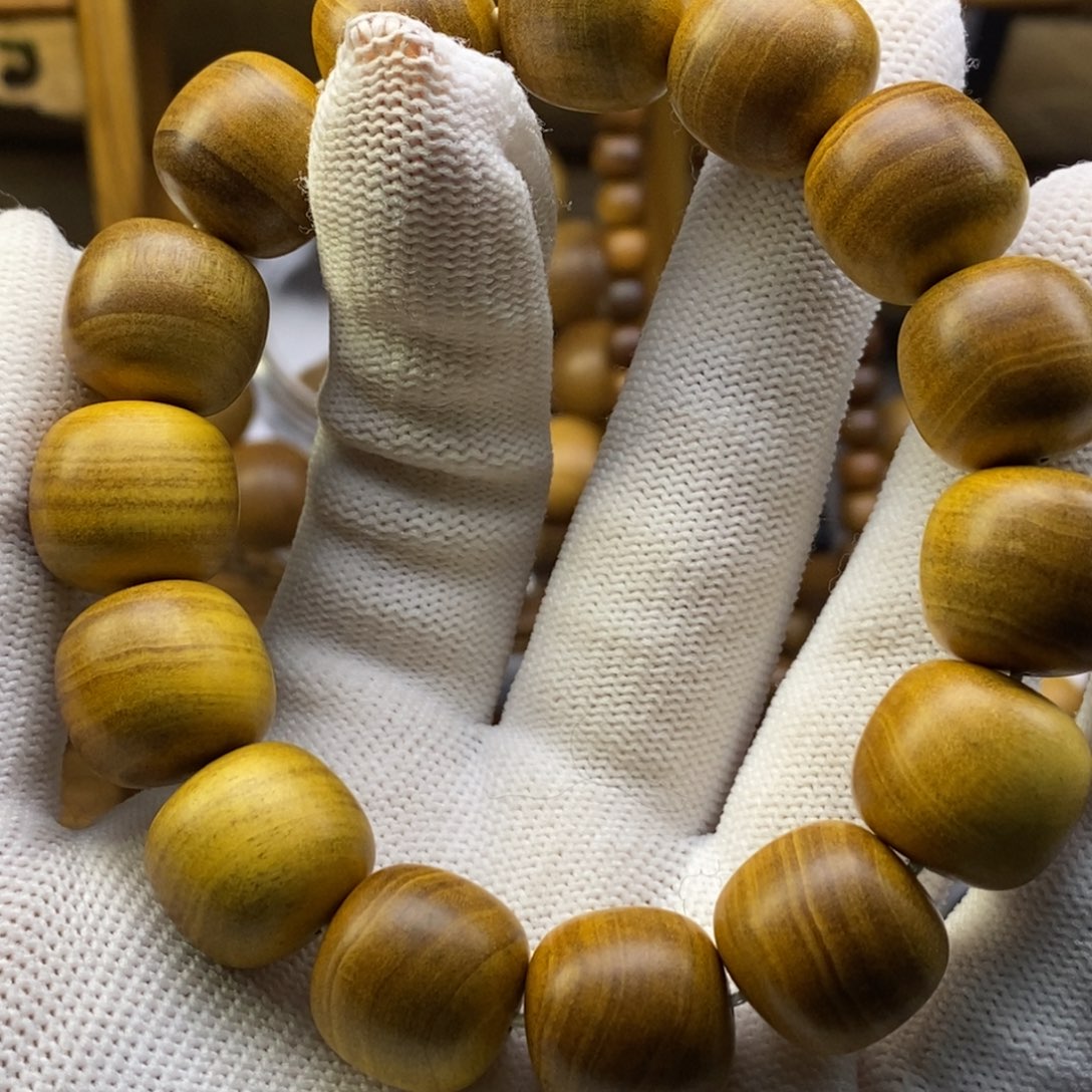 檀香木手串/手链专****81516老山檀黑肉奶香手串