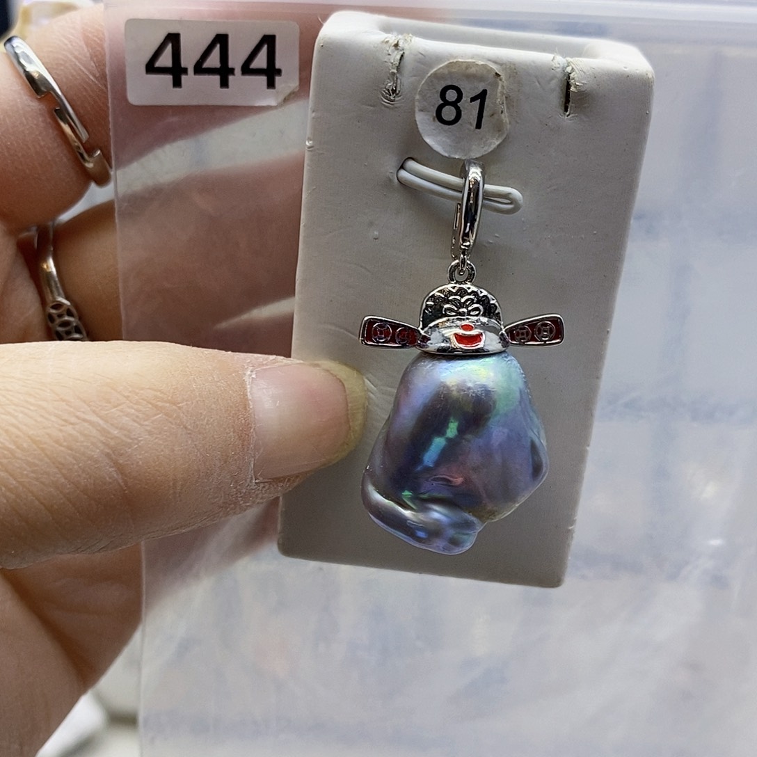 颈饰合金淡水珍珠