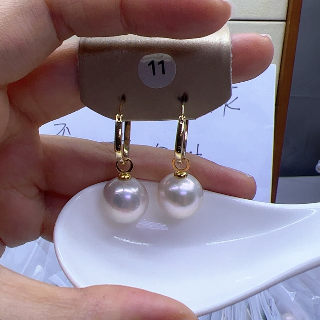 淡水珍珠耳饰未镶嵌