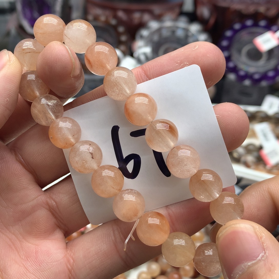 水晶手链未镶嵌天然