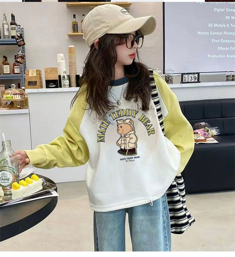 【651-700编码合集】中大童2025春季新款韩版舒适简约休闲T恤童装