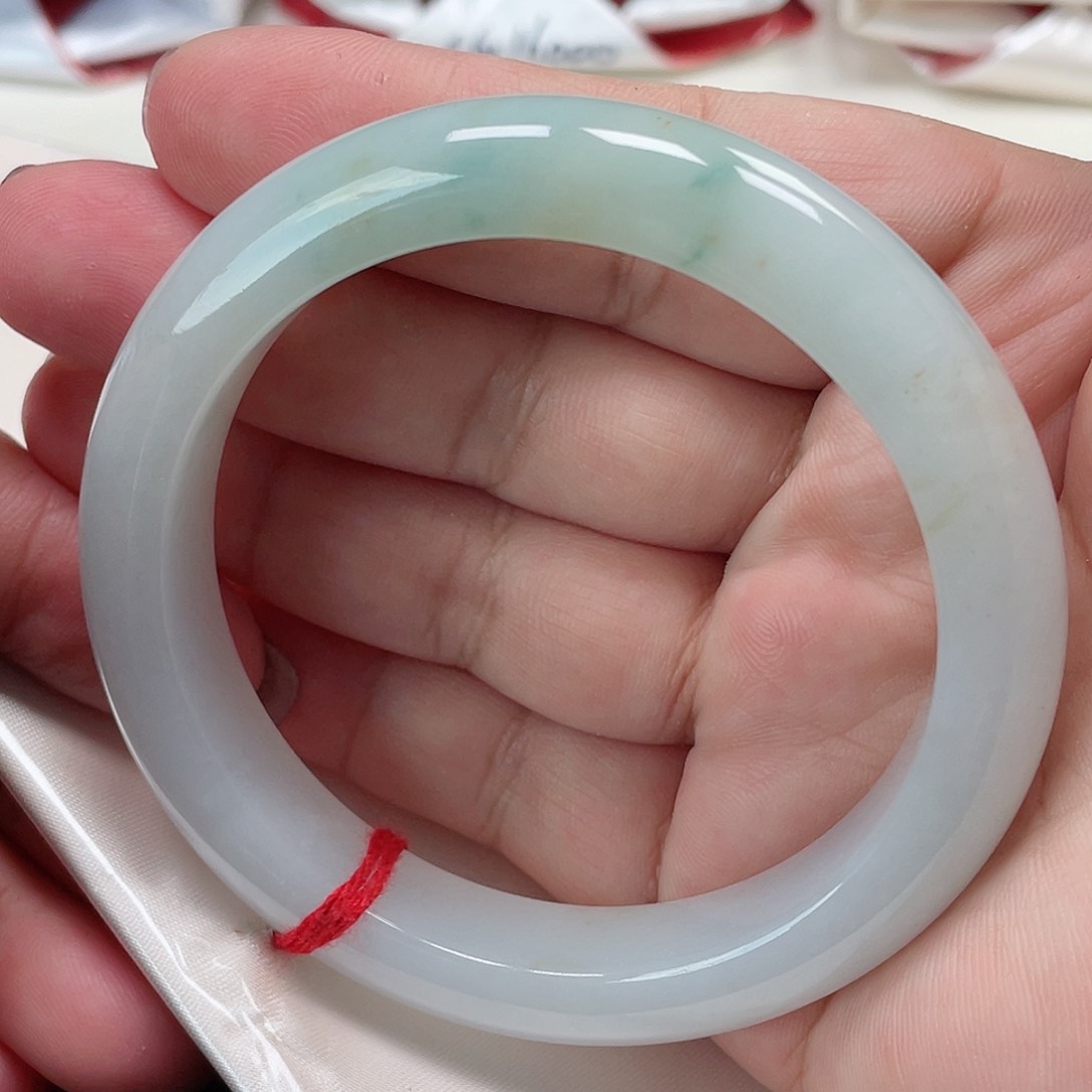 翡翠手镯未镶嵌缅甸翡翠手镯59圈