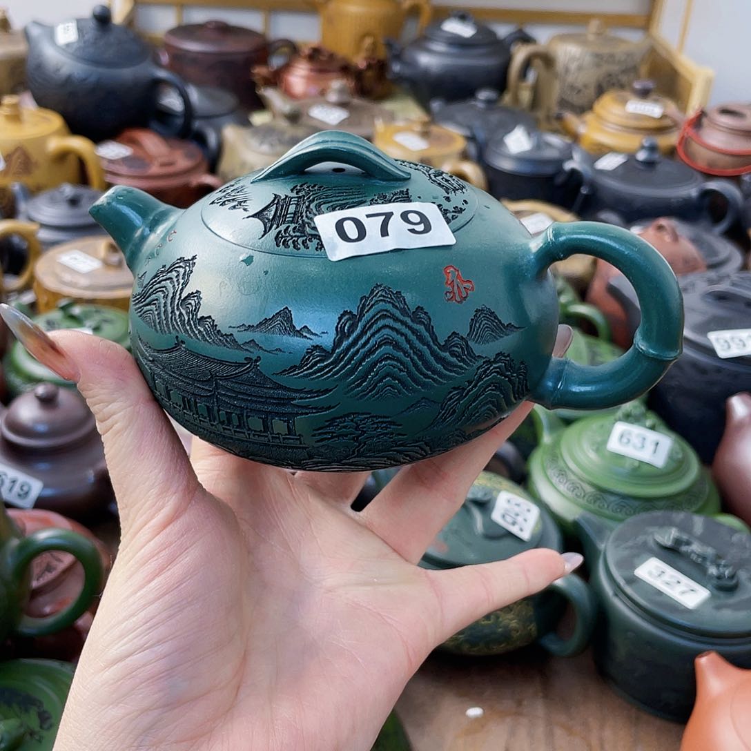 茶壶紫砂一**风紫砂微瑕