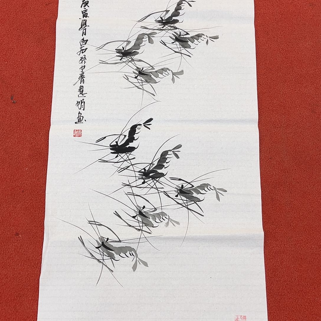 国画手绘国画作品