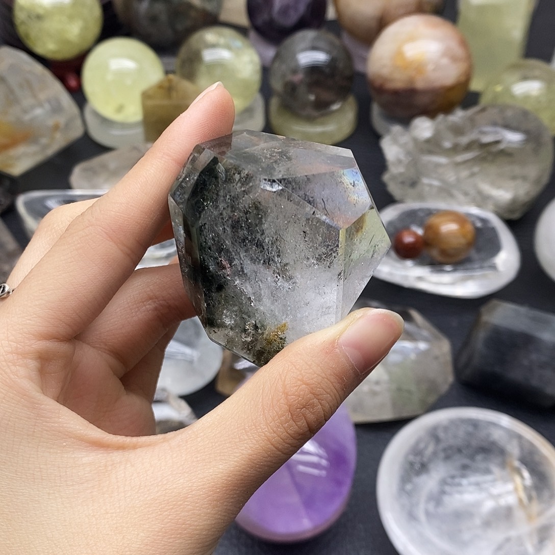 水晶珠宝半成品未镶嵌144