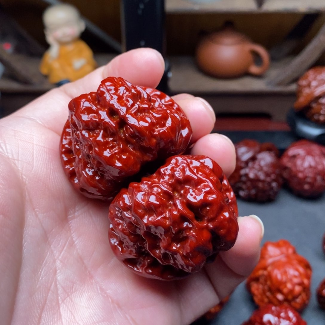 吊坠文玩核桃濯**W41蛤蟆头