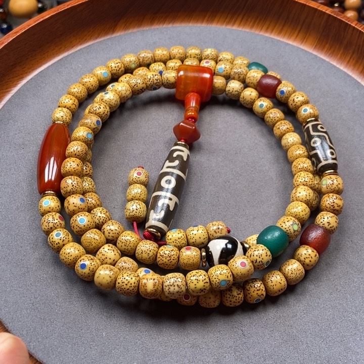 菩提吊坠未镶嵌妞*星月菩提子