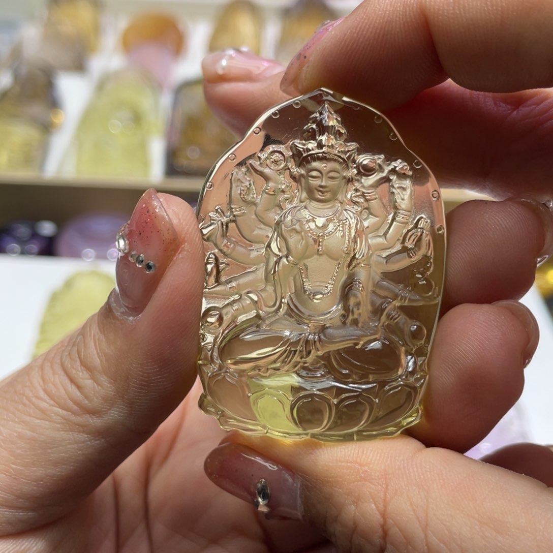 水晶颈饰未镶嵌寒***天定制