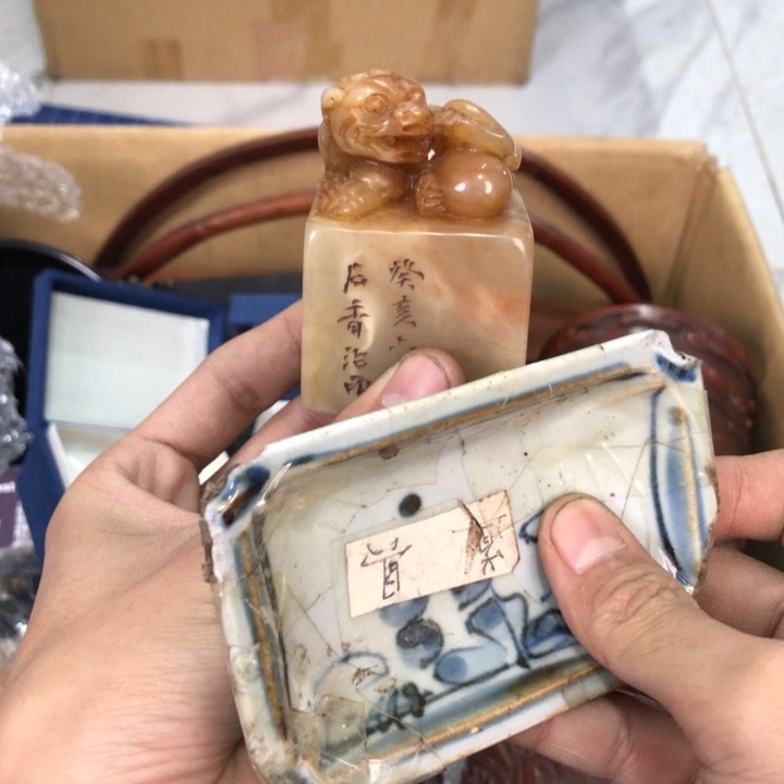 陶瓷孤品单件车里拍
