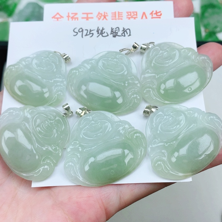 翡翠银S925镶嵌颈饰多样性发其1