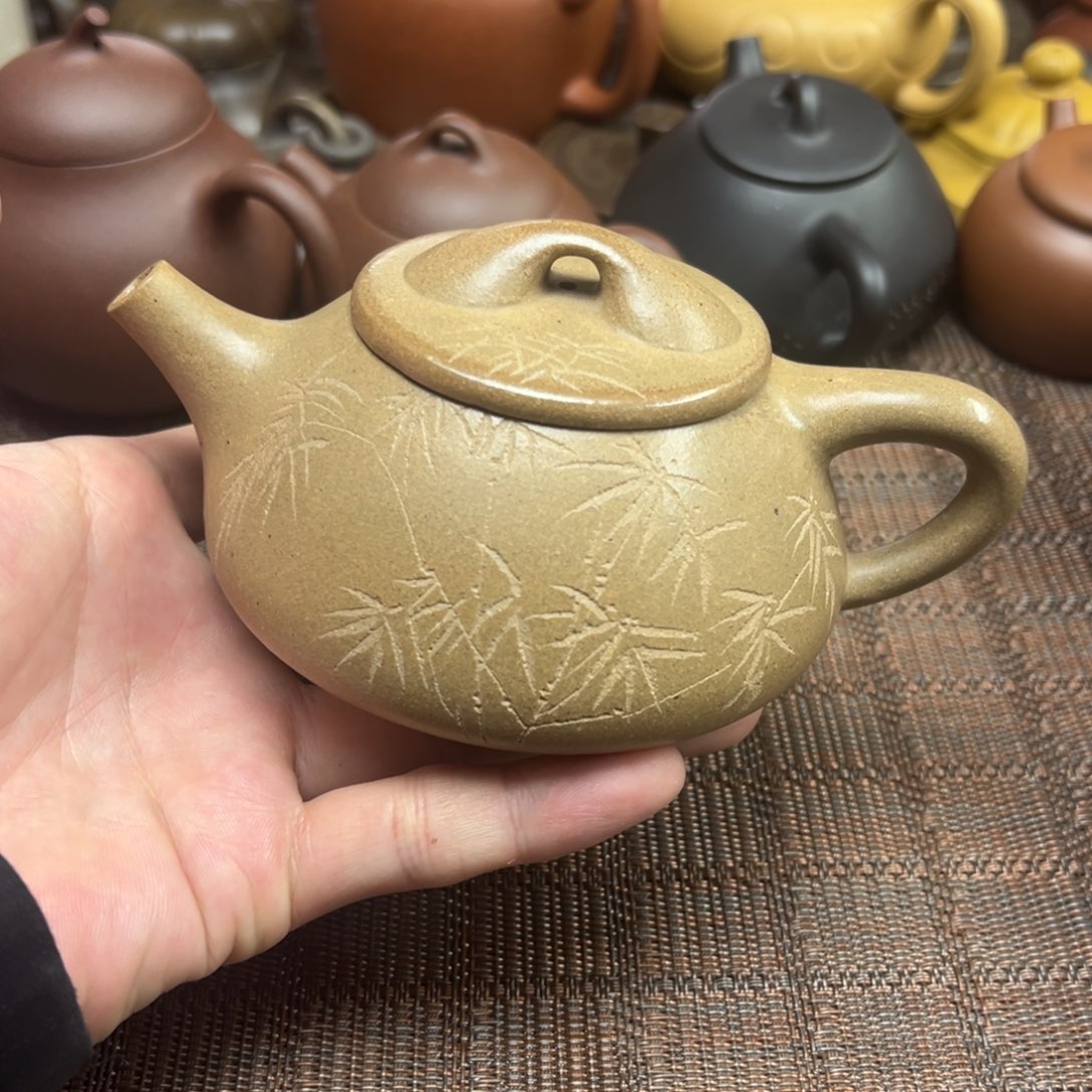 紫砂茶壶宜兴原矿紫砂壶240毫升容量