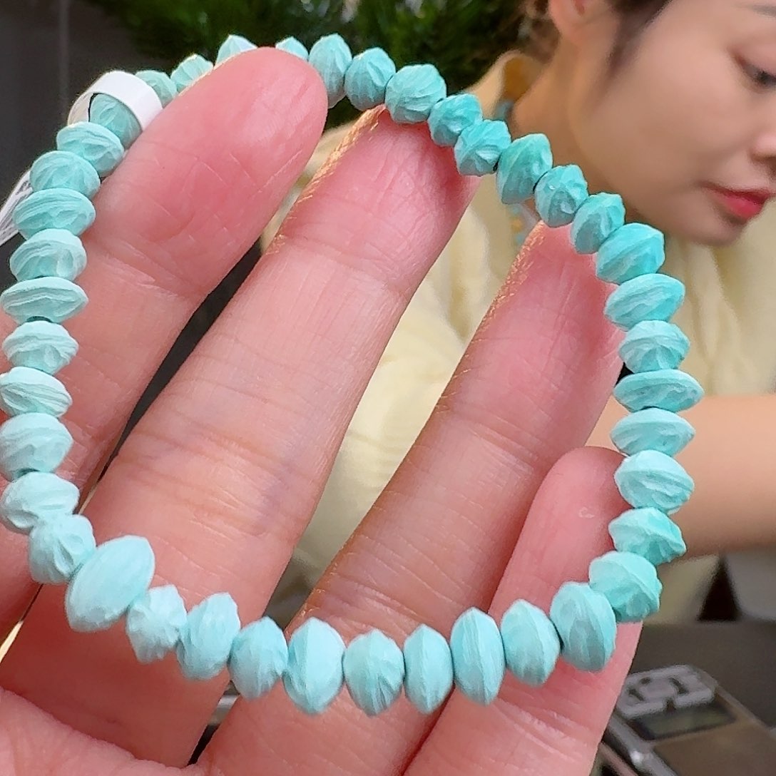 绿松石珠宝奇石未镶嵌