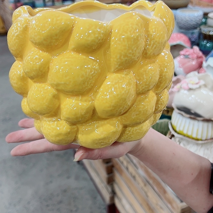 有孔，凑单福利满10元发货陶瓷多肉花盆！