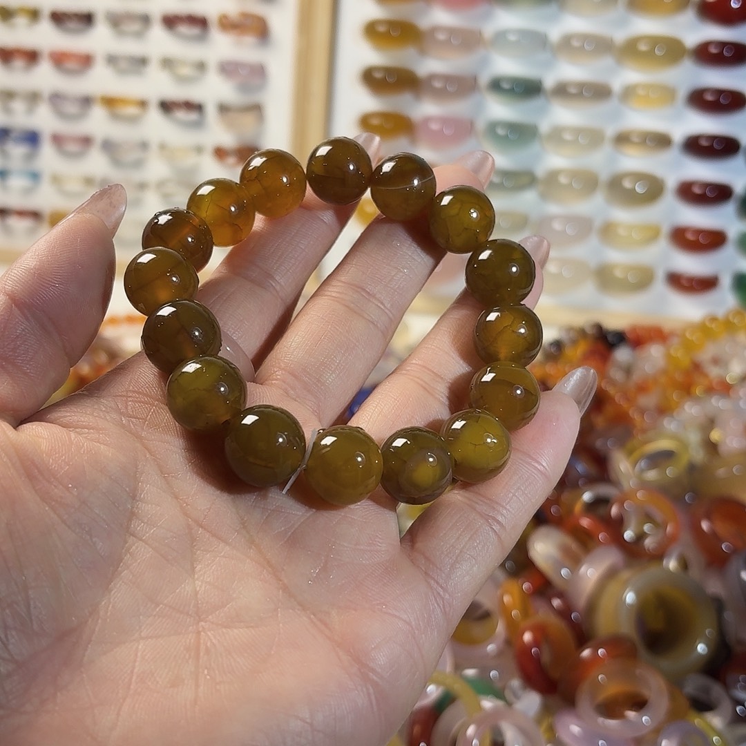 玛瑙/玉髓未镶嵌戒指