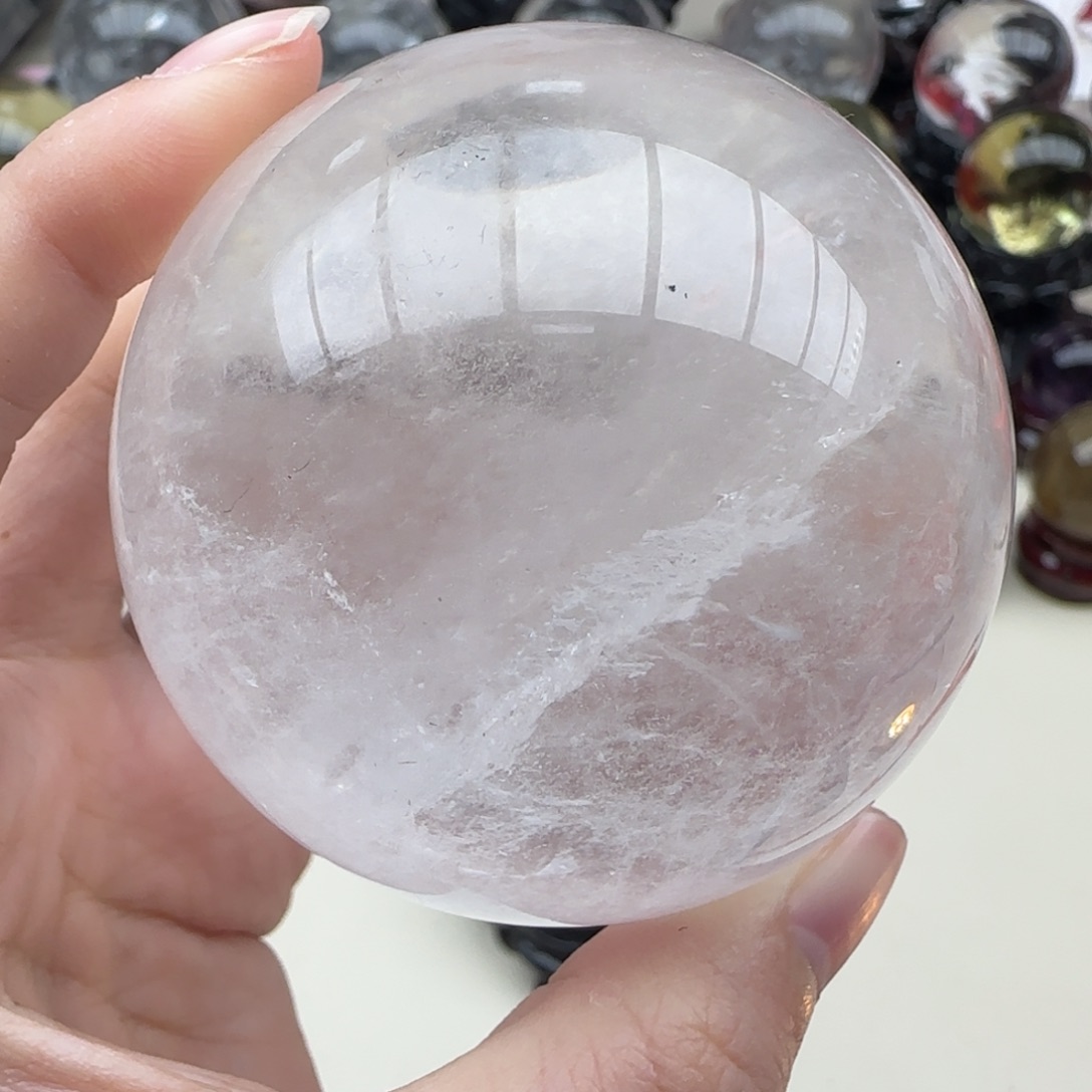 水晶未镶嵌摆件b867