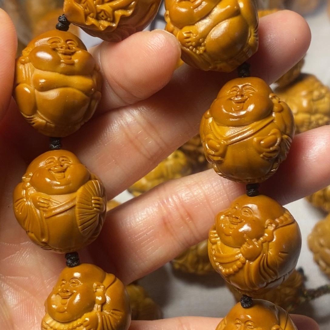 橄榄核手串/手链八大弥勒
