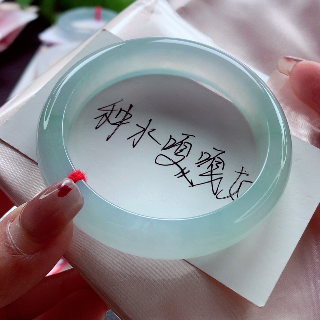 翡翠手镯未镶嵌师妹小万战斗机（23号）